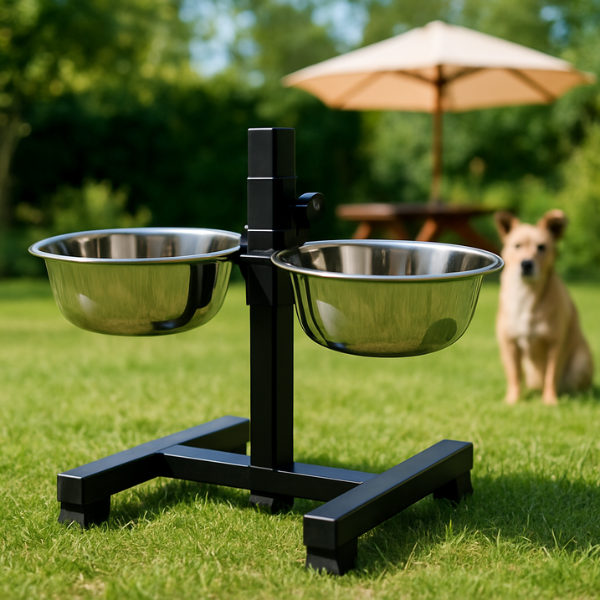 dog bar ciotole rialzate per cani ferribiella immagine5