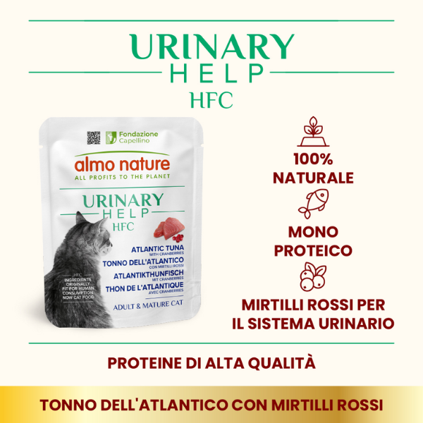Almo Nature HFC Urinary Help Monoproteico 50 gr