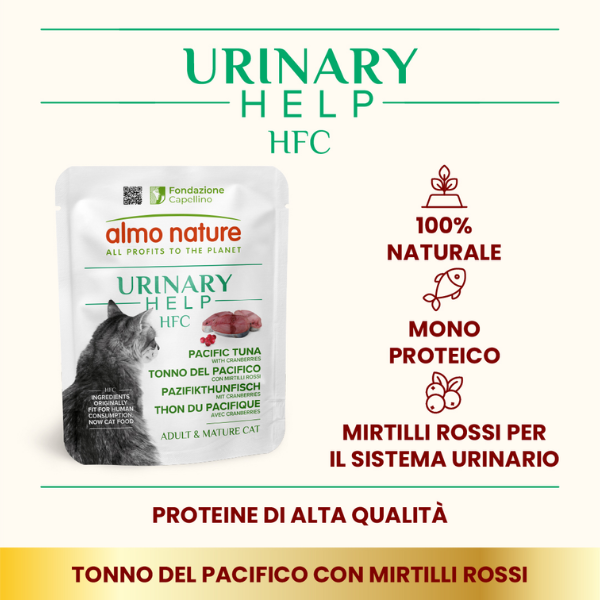 Almo Nature HFC Urinary Help Monoproteico 50 gr