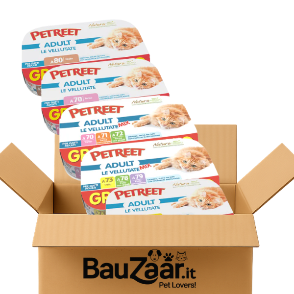 Bundle convenienza: Petreet Natura deliziosi Filetti 42x70 gr multigusto