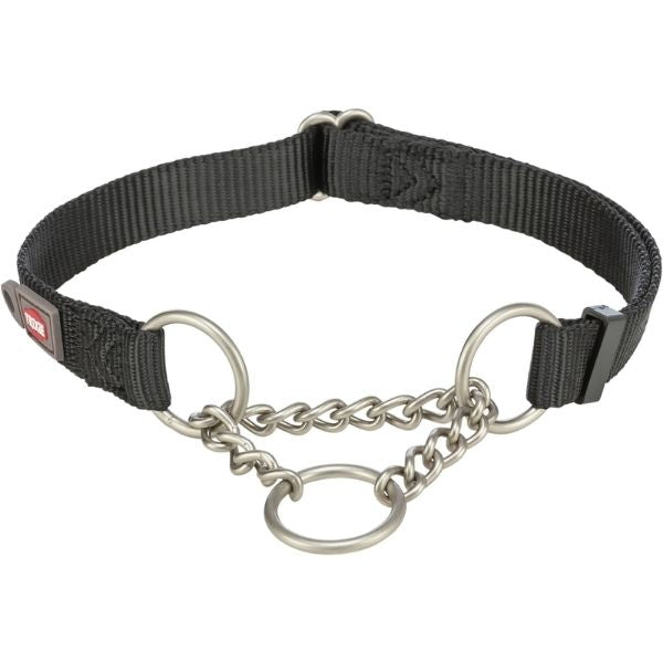 Collare semistrangolo regolabile per cani Trixie Premium