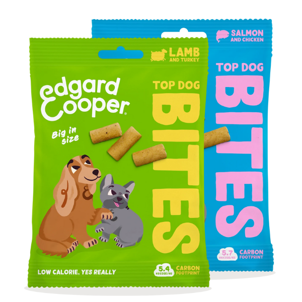 Edgard & Cooper Bites snack per cani Large Breeds Low Fat Grain Free 50 gr