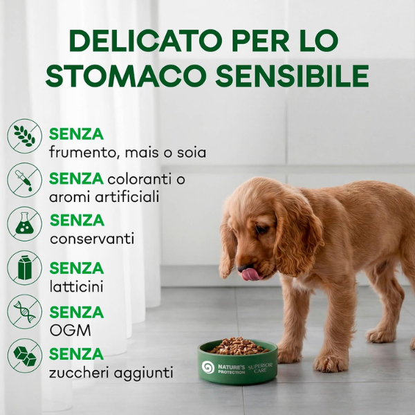 Nature’s Protection Superior Care Dog Junior All Breeds Filetti in gelatina 85 gr