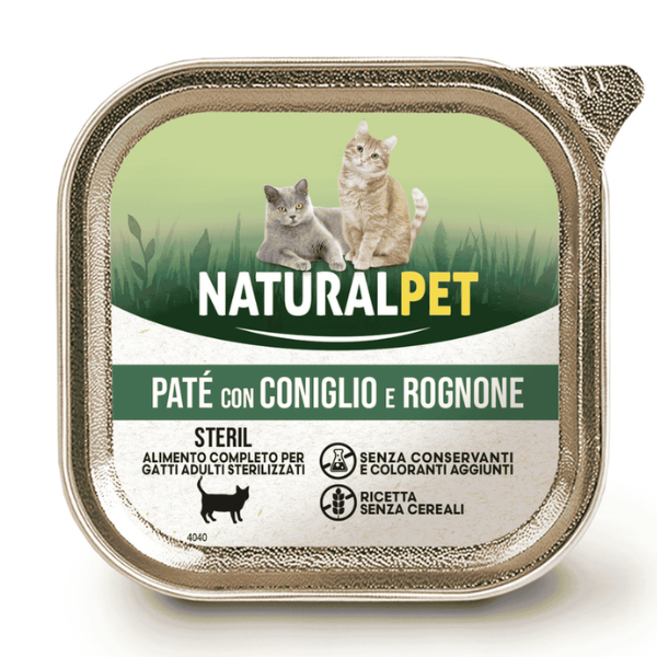 NaturalPet Cat Adult Patè Grain Free 100 gr