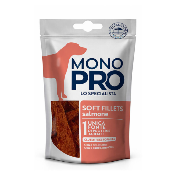 Monopro lo specialista Dog Adult Snack soft fillets 80 gr