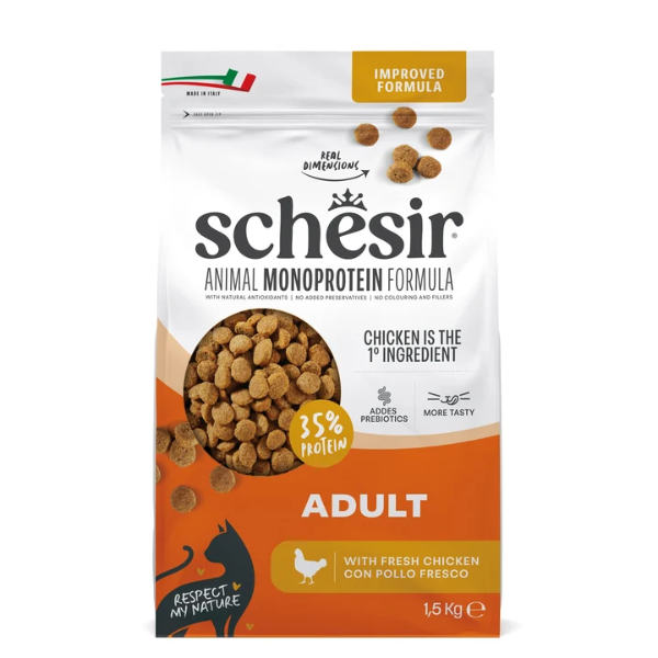 Schesir Animal Monoprotein formula Cat Adult con Pollo fresco
