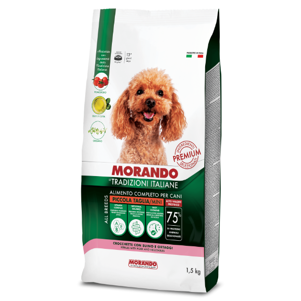 Morando Tradizioni Italiane Dog Adult Mini Maiale e ortaggi