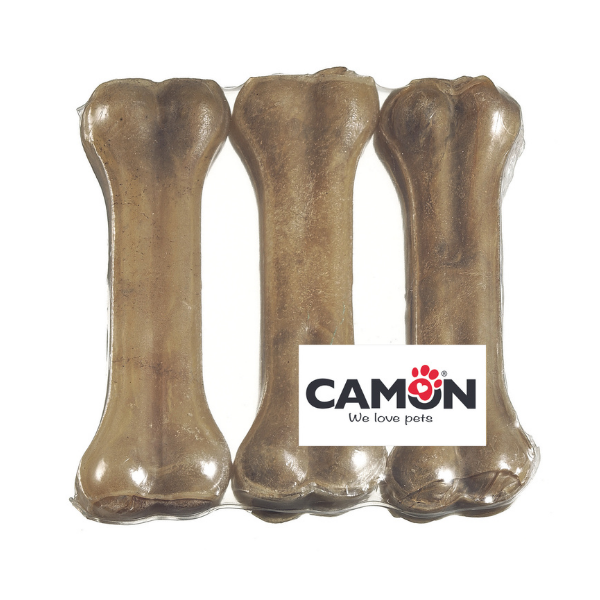 Camon Osso di Bufalo in Pelle Bovina - 1 confezione: 3x13,7 cm