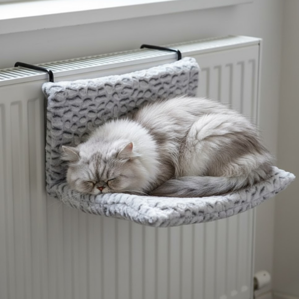 cuccia amaca da termosifone per gatto croci immagine9