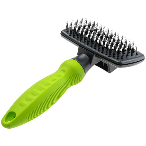 Spazzola cardatore autopulente per gatti dal pelo medio e lungo GRO Ferplast