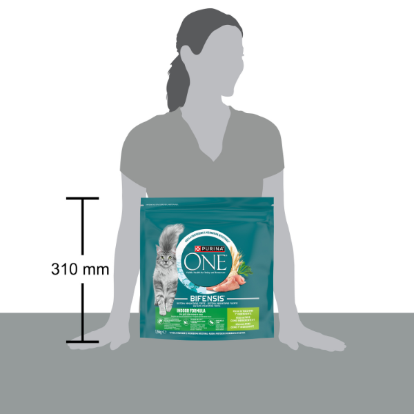 Purina One Cat Adult Indoor Formula Bifensis ricco di Tacchino