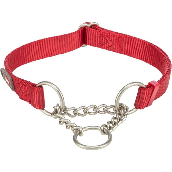Collare semistrangolo regolabile per cani Trixie Premium