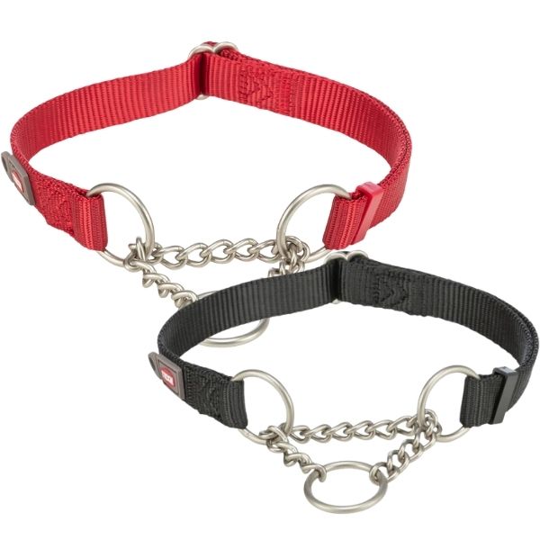 Collare semistrangolo regolabile per cani Trixie Premium