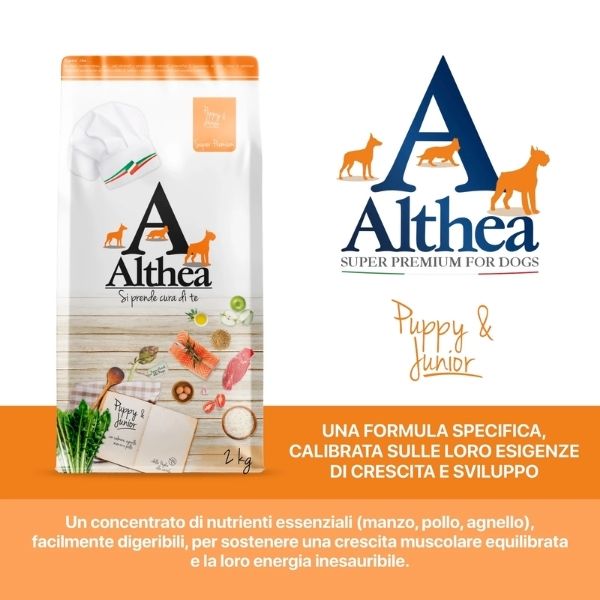 Althea Superpremium Dog Puppy e Junior Mini Multiproteico