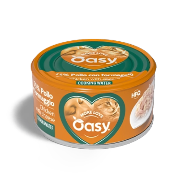 Oasy More Love Cat Adult Lattine in acqua di cottura 70 gr