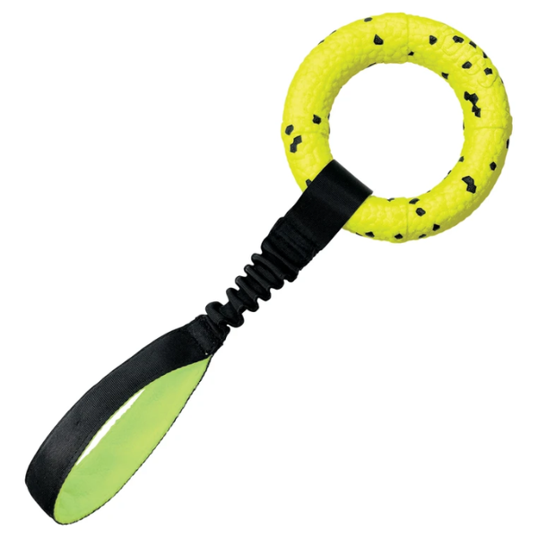 Kong Reflex Tug Gioco galleggiante e flessibile con manicotto per cani