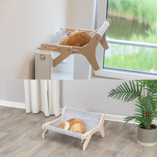 amaca per gatti cuccia multiuso calorifero e pavimento trixie immagine4