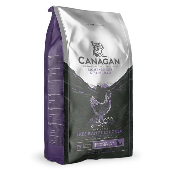 Canagan for Cats Senior Light Grain Free Pollo ruspante
