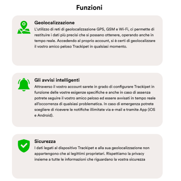 trackipet localizzatore satellitare gps per animali domestici immagine6