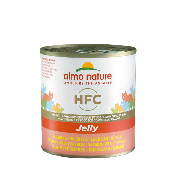 Almo Nature HFC Natural in brodo di cottura 280 gr - Salmone e Zucca