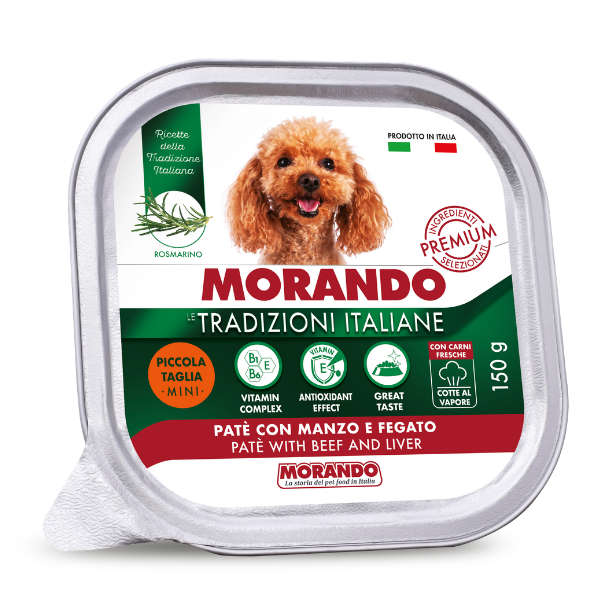 Morando Tradizioni Italiane Dog Adult Mini Patè 150 gr