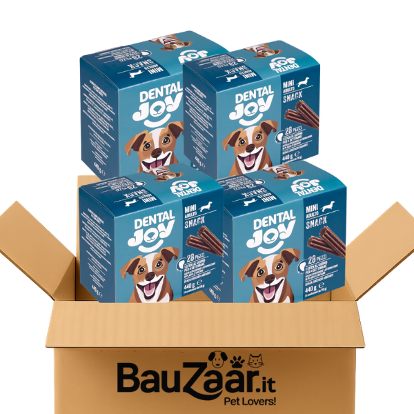 Bundle convenienza: DentalJoy snack dentali S Gigapack 112 stick