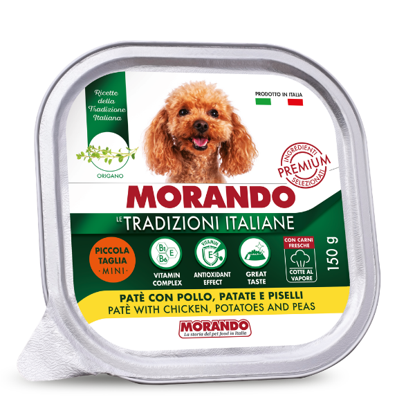 Morando Tradizioni Italiane Dog Adult Mini Patè 150 gr