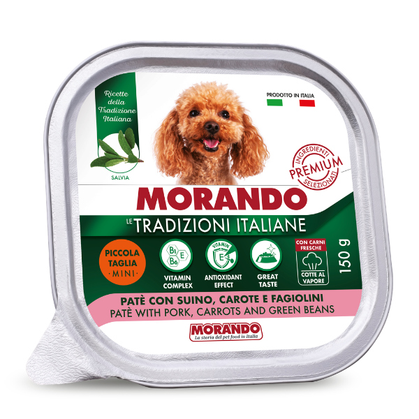 Morando Tradizioni Italiane Dog Adult Mini Patè 150 gr