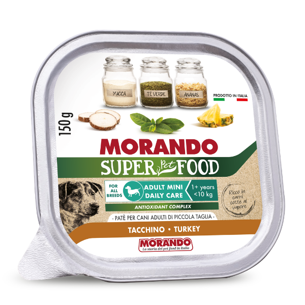 Morando SuperPetFood Dog Adult Mini Patè 150 gr