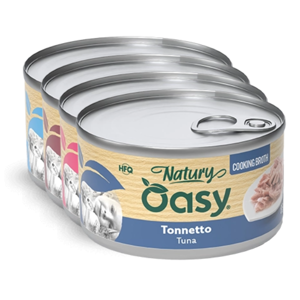 Oasy Natury Cat Adult Cooking Broth in brodo di cottura 85 gr