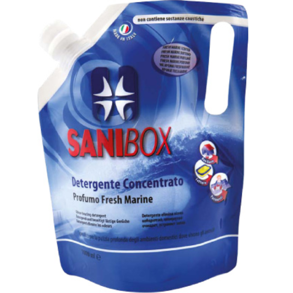 Detergente igienizzante per pavimento Pet Friendly 1 litro Sanibox