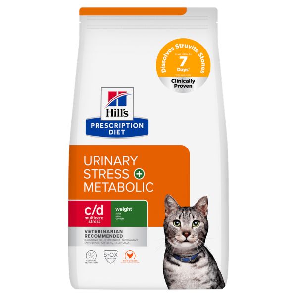 Hill's Prescription Diet c/d Urinary Stress + Metabolic Feline