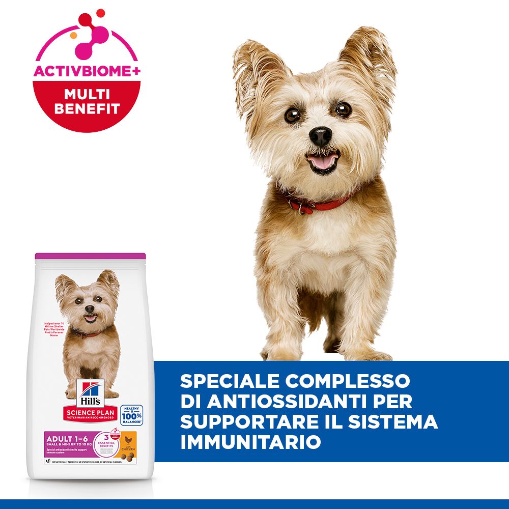 Hill's Science Plan Adult Small & Mini Alimento secco per cani al Pollo