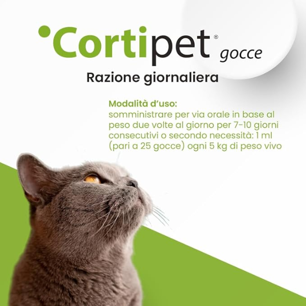 Aurora Biofarma Cortipet Gocce cane e gatto