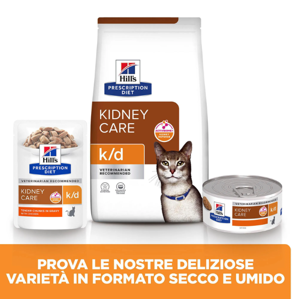 Hill's Prescription Diet k/d Feline con Salmone