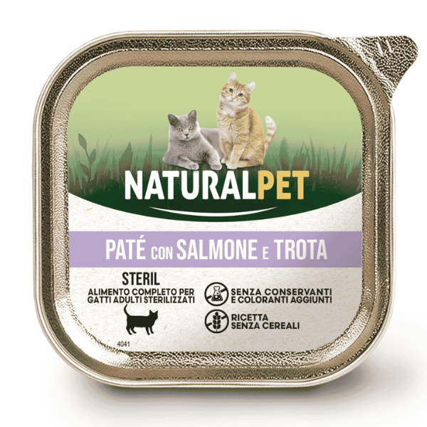 NaturalPet Cat Adult Patè Grain Free 100 gr