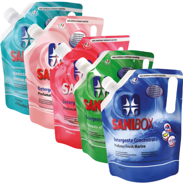 Detergente igienizzante per pavimento Pet Friendly 1 litro Sanibox