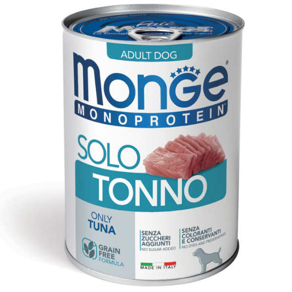 Monge Monoprotein SOLO Patè Grain Free 400 gr