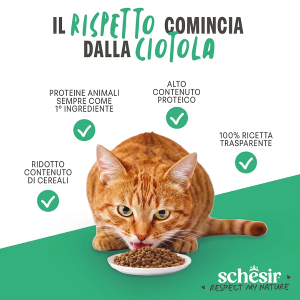 Schesir Animal Monoprotein formula Cat Adult con Pesce fresco