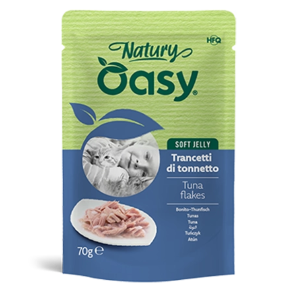 Oasy Natury Cat Adult Soft Jelly 70 gr
