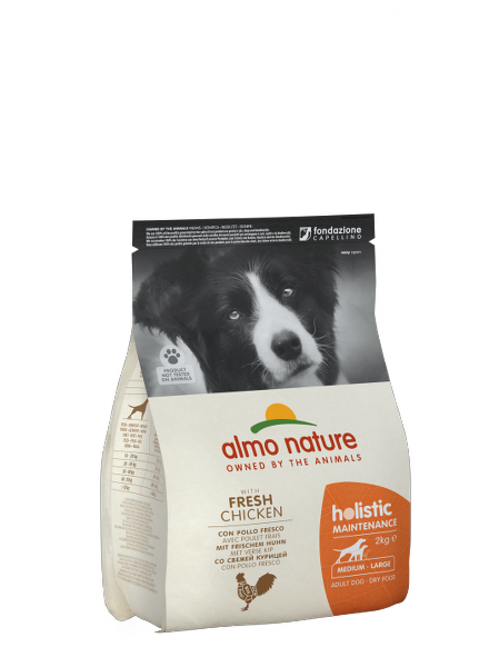 Almo Nature Holistic Maintenance Fresh Medium Adult con Pollo - 2 kg