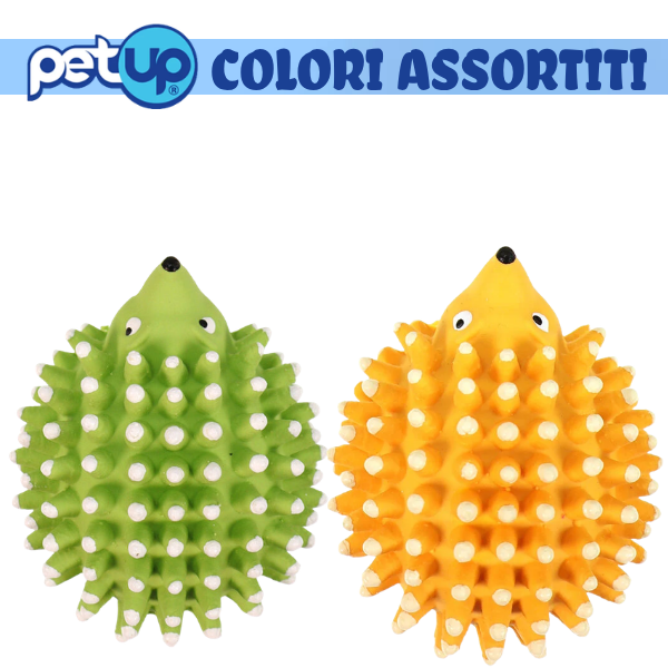 PetUp Joy gioco per cani con squeaker in lattice Riccio con punte Frizz
