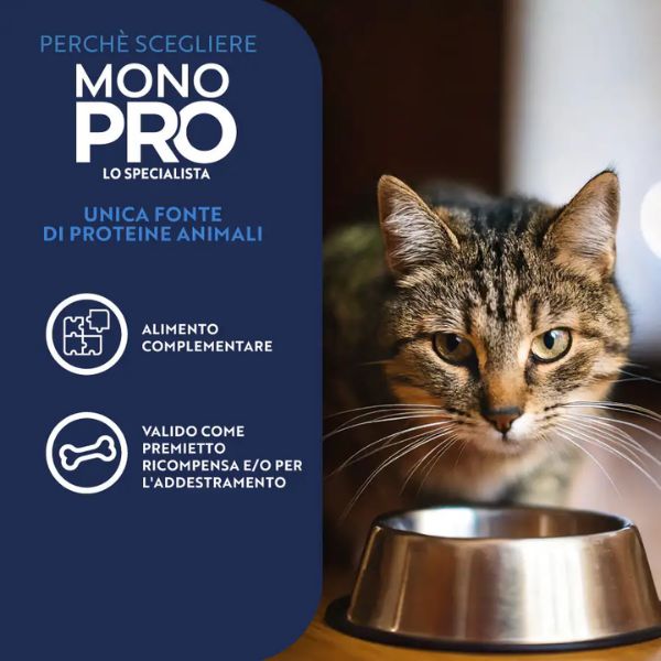 Bundle convenienza: Monopro snack per gatti Grain Free 300 gr multigusto