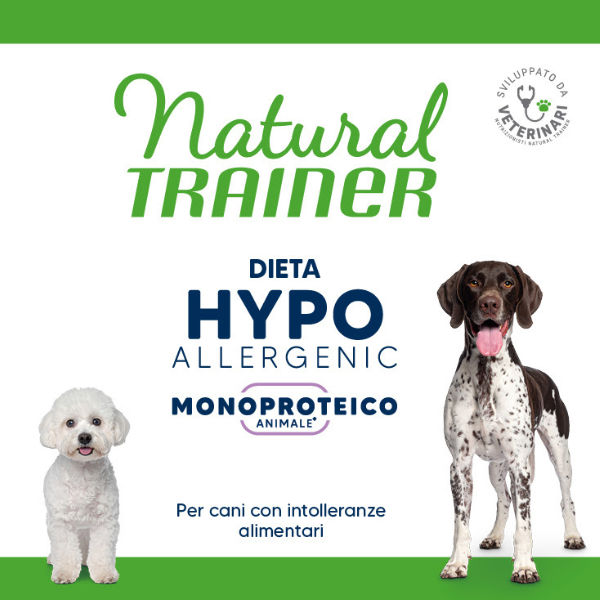Natural Trainer Hypo Diet Monoproteico All Breeds Adult Dog con Maiale