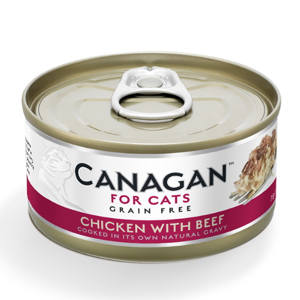 Canagan for Cats Kitten & Adult Grain Free Filetti 75 gr