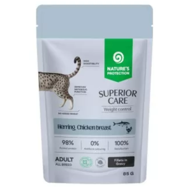 Nature’s Protection Superior Care Cat Adult Filetti in gelatina Alimento funzionale 85 gr