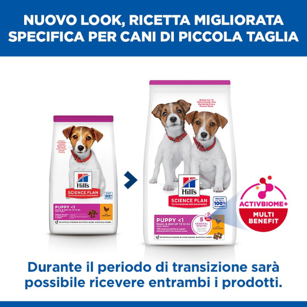 hill's science plan small & mini puppy alimento per cuccioli con pollo immagine10