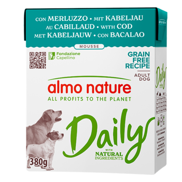 Almo Nature Daily Natural Grain Free Dog Adult 380 gr
