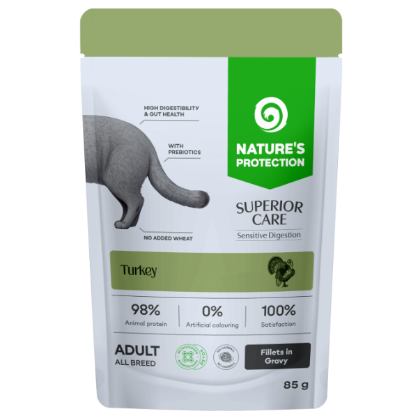 Nature’s Protection Superior Care Cat Adult Filetti in gelatina Alimento funzionale 85 gr
