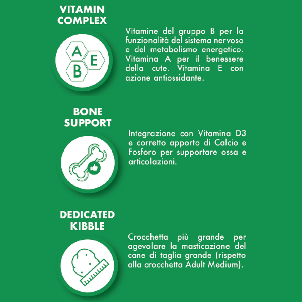 Morando Tradizioni Italiane Dog Adult Maxi Manzo, avena e piselli
